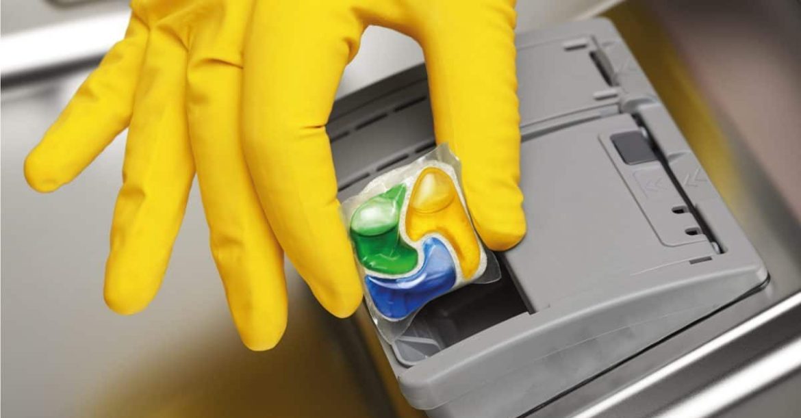 buy the latest types of dishwasher detergent in various sizes