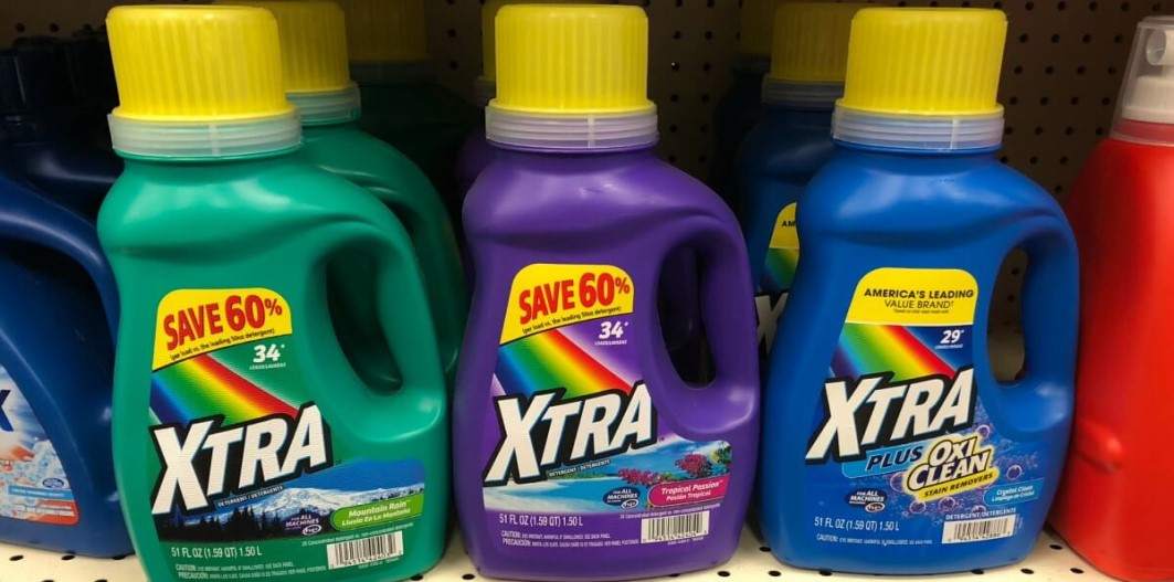  The price of xtra laundry detergent from production to consumption 