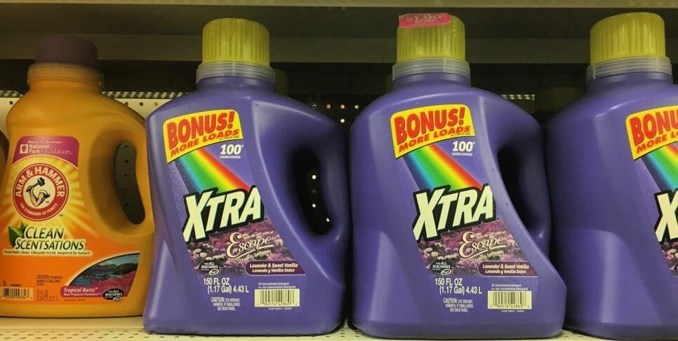  The price of xtra laundry detergent from production to consumption 