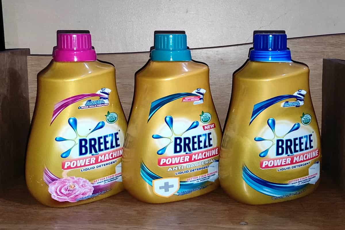  Breeze Liquid Detergent; Main Function Surface Cleansing Traditional Hand Washing Silks 