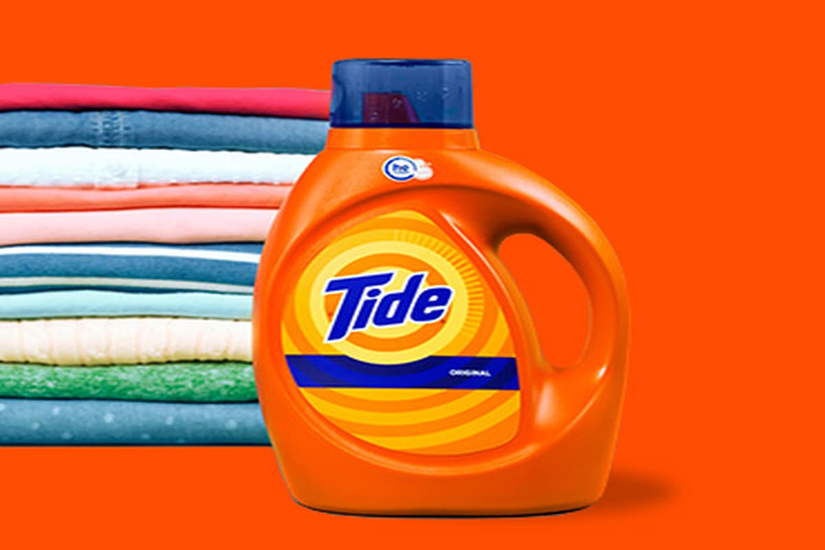  Tide Liquid Detergent (Machine) Orange Boxe Washing 2 Colors White Black 