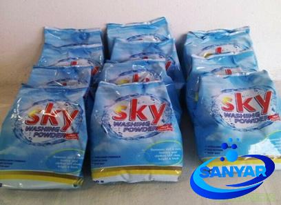 sky washing powder with complete explanations and familiarization