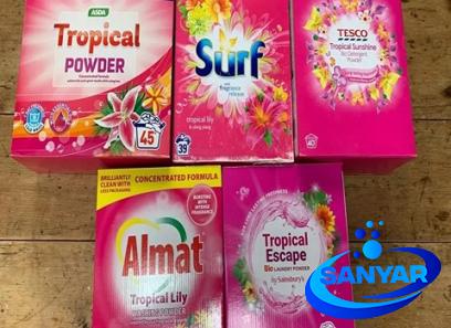 asda surf washing powder with complete explanations and familiarization