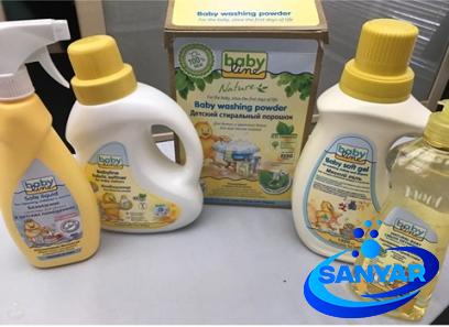 baby washing powder with complete explanations and familiarization